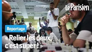 Basket et échecs : le tournoi « 2 salles, 2 ambiances » de Wembanyama