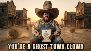 You’re A Ghost Town Clown 🏜 🤡 (Funny Country Rap Song) #suno #ai #music #youtube #entertainment 