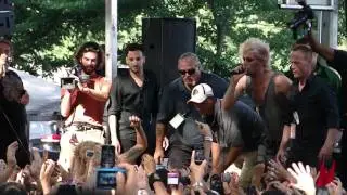 Semi Precious Weapons at Lollapalooza with Lady Gaga