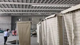 Defensive barrier in assembling