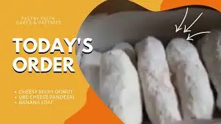 OUR BEST SELLER | Cheesy Milky Donut & Ube Cheese Pandesal | Pastry Faith |