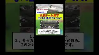 【さあ！わかってる答え合わせしようぜ！】札幌ドーム黒字その正体がコレｗｗ【野球情報】【2ch 5ch】【なんJ なんG反応】【野球スレ】
