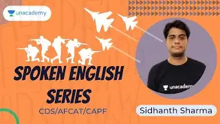 Normal Lewis: Spoken English Series|CDS/AFCAT/CAPF|Sidhant Sharma