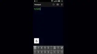 Space Saving Numeric Keypad
