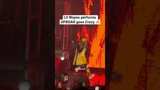 Lil Wayne Performs Uproar LIVE Los Angeles concert LA THA Carter Tour 2023 Rare Goes crazy A milli