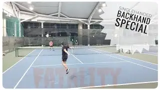 My SingleHanded Backhand Result After Spending So Much Time