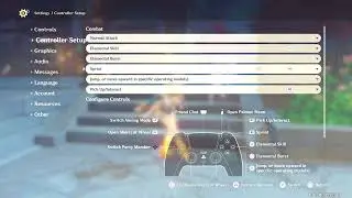 CONTROLLER CONFIGURATION HOW TO CHANGE Genshin Impact