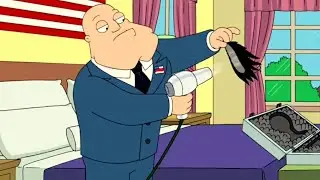 Funniest Clips:American Dad (How Stephen Miller LOST HIS HAIR!!)