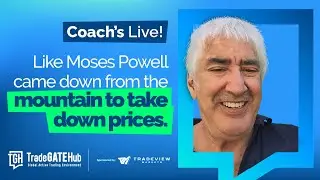 TradeGATEHub Live Trading | Like Moses Powell came down from the mountain to take down prices