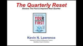 How to develop an integrated master plan for next quarter: work, self and life