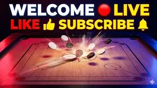 gaming & short  is liveCarrom Pool Live 🔴 | Online Carrom Board Game | Hindi Gameplay | No Hack