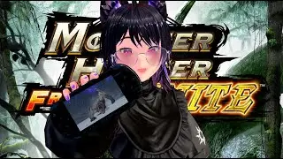 【VTuber】Old Monster Hunter games make you grind a bit【Monster Hunter Freedom Unite】