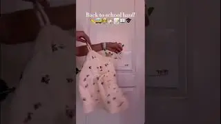 ||￼back to school haul!|| tags 🏷️:: #preppy #backtoschool  #fyp ||