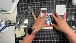 Heat Embossing on Glitter Paper, Sunday Fun Day