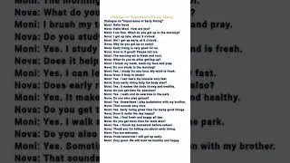 Dialogue on 