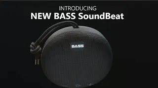 Introducing the new BASS&reg; SoundBeat wireless portable speaker