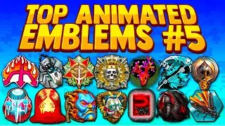 BEST ANIMATED EMBLEMS in Modern Warfare Part 5 *Rare*