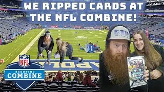 We Opened Cards at The 2025 NFL Combine! 2024 Bowman Chrome University!