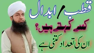 قطب اور ابدال کسے کہتے ہیں ان کی تعداد کتنی ہے /