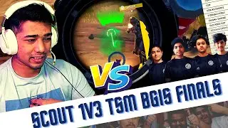 Scout 1v3 TSM BGIS Finals | Scout 1v3 BGIS | TX vs TSM | Scout Vs TSM | BGIS Grand Finals
