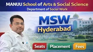 Social Work Admission Process Manual 2026 | Seats, Placement, Fees | MSW & Ph.D | @UniversityWorld