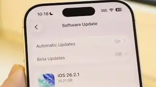 В iOS 26.2.1 обнаружены проблемы.