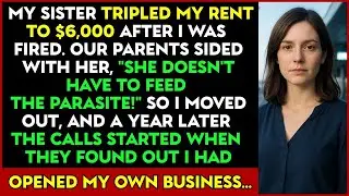 My Sister Tripled My Rent To $6,000 After I Was Fired. Our Parents Sided With Her. So I Moved Out...