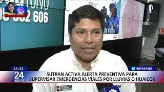 Sutran reporta ocho vías nacionales con tránsito restringido por lluvias y deslizamientos