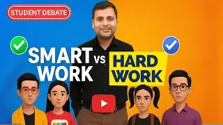 Hard work vs Smart Work Debate | Smart Work vs Hard Work Group Discussion | GD Topics for MBA, SSB