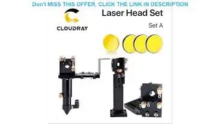 Review Cloudray CO2 Laser Head Set Dia.18mm FL38.1&Dia.20 FL50.8/63.5/101.6mmZnSe Focus Lens Dia.25