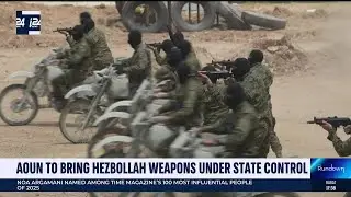 Joseph Aoun vows to bring Hezbollah weapons under state control