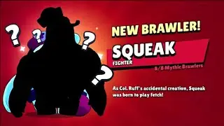 UNLOCKING SQUEAK BE LIKE 😂 | Brawl Stars #SHORTS