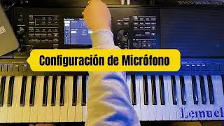 Configuraci&oacute;n de Micr&oacute;fono en Yamaha psr sx600 &mdash; sx700 &mdash; sx720 &mdash; 920 &mdash; sx 900🎹🎤