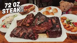 Marshall's Legendary 72oz Steak Challenge in Mississippi!!