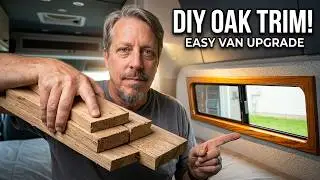 How To Make Oak Van Window Trim Rings