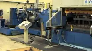 SERVOPRESSE Compact Traversing Decoiling Feeder-Straightener Line