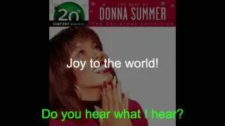 Donna Summer - Christmas Medley LYRICS - Remastered 