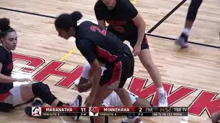 High School Girls Basketball: Maranatha Christian Academy vs. Minnehaha Academy (2019)
