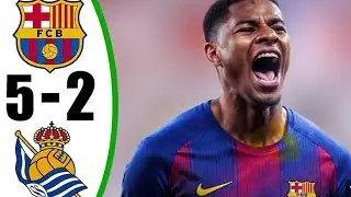 Barcelona vs Real Sociedad 5:2 | Alle Tore und Highlights