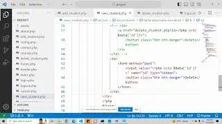 Delete using form method