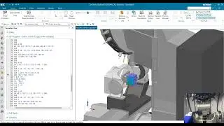 NX Post CNC 5 trục Brother U500Xd1 (Brother U500Xd1 NX Postprocessor & Machine code simulation)