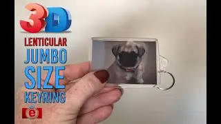 3D Lenticular Keyrings | Personalized Flip Effect Photo Keyrings | TwenT3