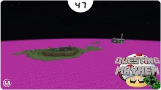 Minecraft 1.7.10: Questing Mayhem - #47 Мир с жидкости RFtools