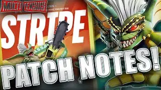 MULTIVERSUS STRIPE FULL PATCH NOTES! Multiversus Update! Multiversus Stripe! Multiversus Patch Notes
