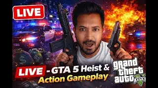GTA 5 HEIST GONE CRAZY! absolute chaos 😱 #live #gta5