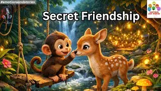 Secret Friendship #emotionsandstory #bedtimestory #shortstory #kidsstory #english #viral #trending