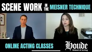 Advanced Meisner Technique Students Perform A Scene In An Online Class