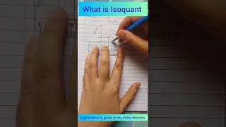 Isoquants / Production and Cost / Micro Economics / CBSE Economics  / NCERT Economics