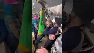 The Alaska ski train. Ride, drink, ski, ride, drink.