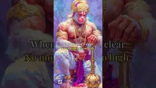 Lord Hanuman&rsquo;s Life Lessons That Will Change Your Mindset 💪🕉️ #shorts